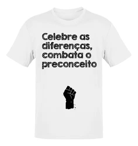 Camiseta Diferen As Combata Preconceito Masculina Mercadolivre