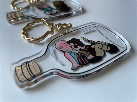 Ofmd 3 Double Sided Acrylic Charms Etsy