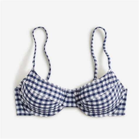 J Crew Swim New Jcrew Size Dd Dd Underwire Bikini Top In