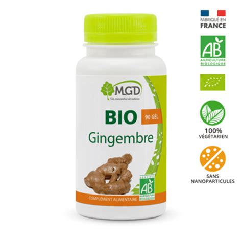 MGD BIO GINGEMBRE 90 GELULES Paranatura