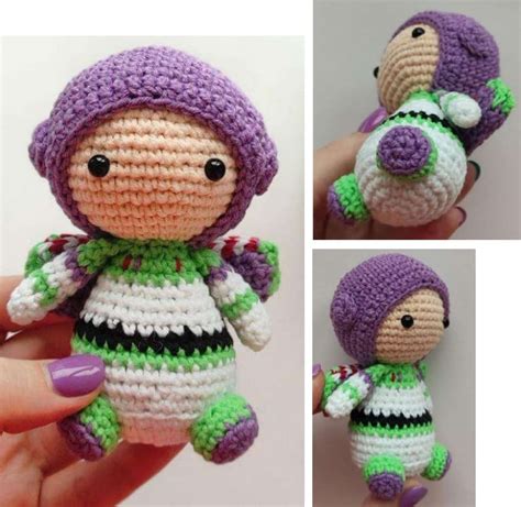 Bonitinho Lightyear Boneca De Croche Amigurumi Receita Pdf