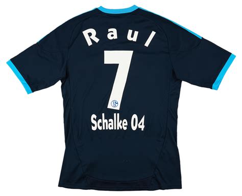 2010 12 Schalke Away Shirt Raúl 7 Excellent 9 10 M