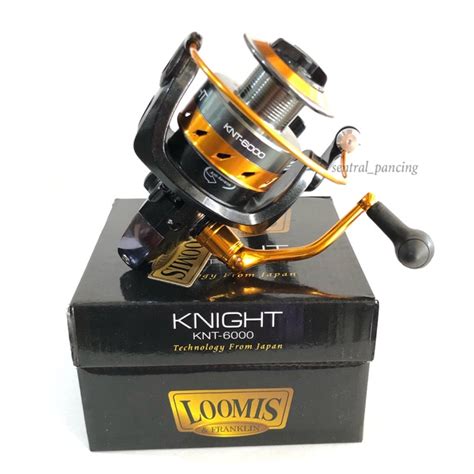 Jual Reel Loomis Knight Power Handle Shopee Indonesia