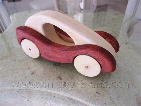 Wooden Toy Car Plans fun project free design