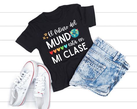 Spanish Teacher Shirt Maestra Shirt Bilingual Teacher Shirt Maestra