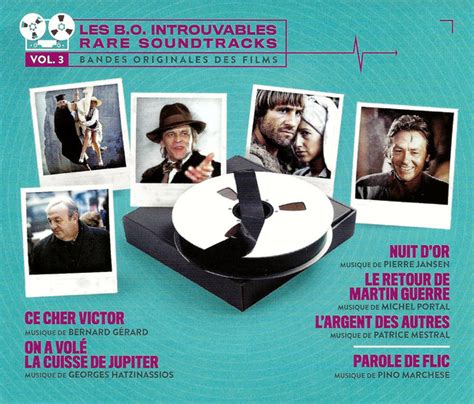 Les B O Introuvables Rare Soundtracks Vol By Bernard G Rard