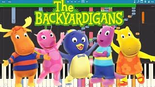 IMPOSSIBLE REMIX - The Backyardigans Theme Song - Piano Cover Chords ...