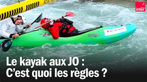 Le kayak aux JO c est quoi les règles Vidéo Dailymotion