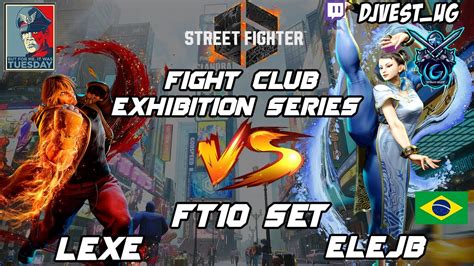 Street Fighter 6 Fight Club Exhibition Series Lexe VS ELEJB FT10 Set