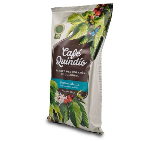 Café Quindío Consumo Superior 500g Tostado Medio Molido Café Colcar