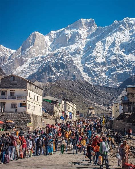 Kedarnath Dham Located In The Rudraprayag District Of Uttarakhand Is