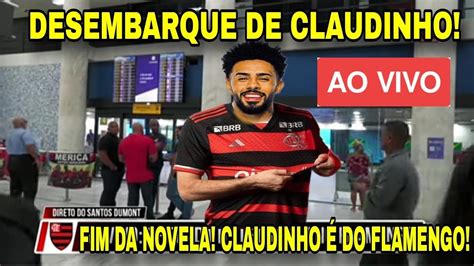 FIM DA NOVELA NEGÓCIO FECHADO NO FLAMENGO CLAUDINHO É DO MENGÃO