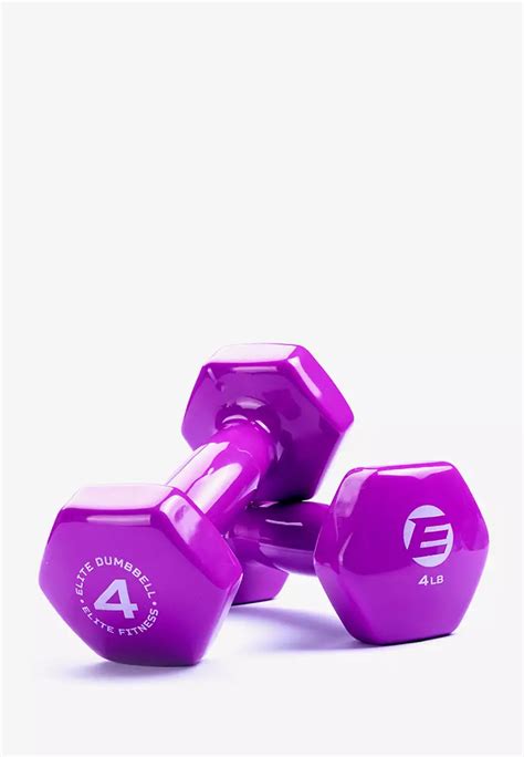 Buy Elite Deluxe Vinyl Dumbbell Lbs Pair Online Zalora