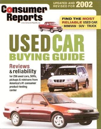 Consumer Reports Used Car Buying Guide Consumer Reports