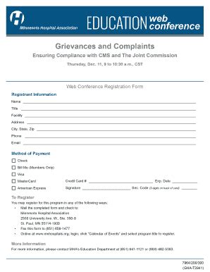 Fillable Online Grievances And Complaints Fax Email Print PdfFiller