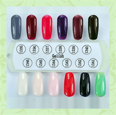 Hot Sale Of Cco Gelish Uv Led Soak Off Gel Nail Polish Colors Free