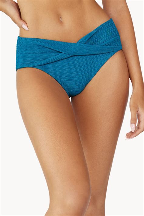 Pilyq Swim Turquoise Tides Volledig Bikini Broekje