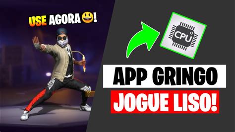 NOVO APP GRINGO Como TIRAR O LAG Como FAZER O Free Fire Parar De