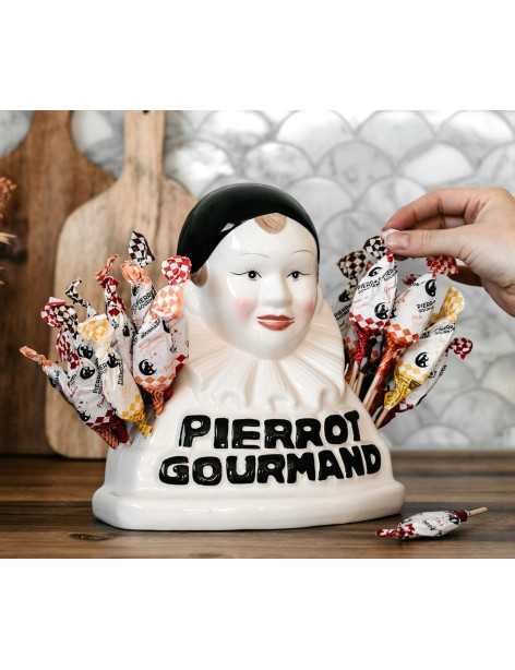 Buste Pierrot Gourmand en céramique