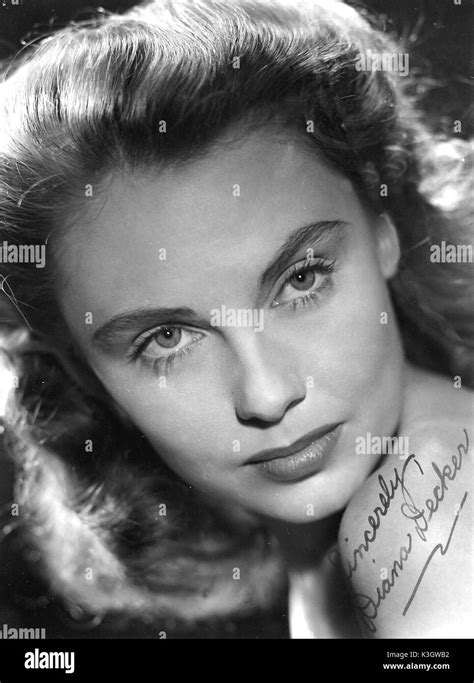 Diana Decker Actress Stock Photo Alamy