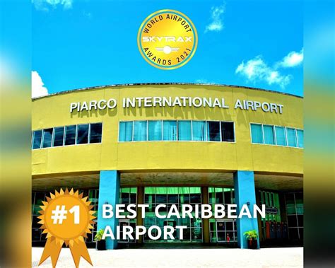 Piarco International Airport Ranks Best Airport in the Caribbean