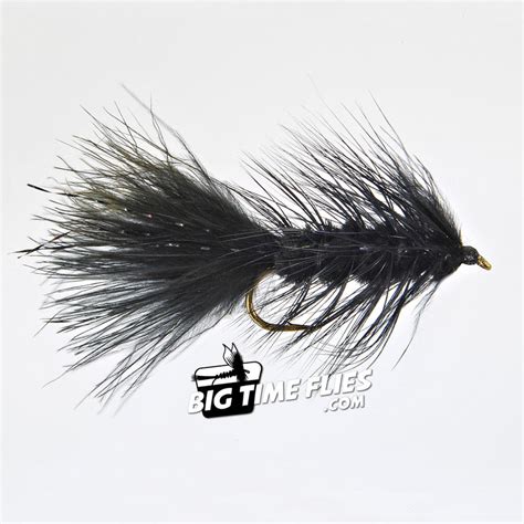 Wooly Bugger Black Bigtimeflies