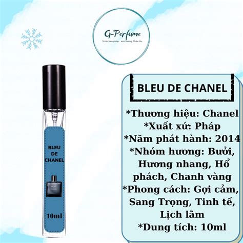 Nước hoa nam Bleu de Chanel hương thơm nam tính mạnh mẽ đẳng cấp phái