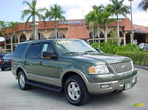 2003 Estate Green Metallic Ford Expedition Eddie Bauer 28143468 Photo 29 Car