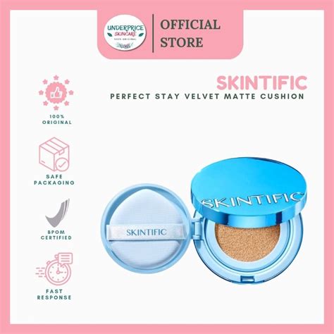 Jual Skintific Perfect Stay Velvet Matte Cushion Shopee Indonesia