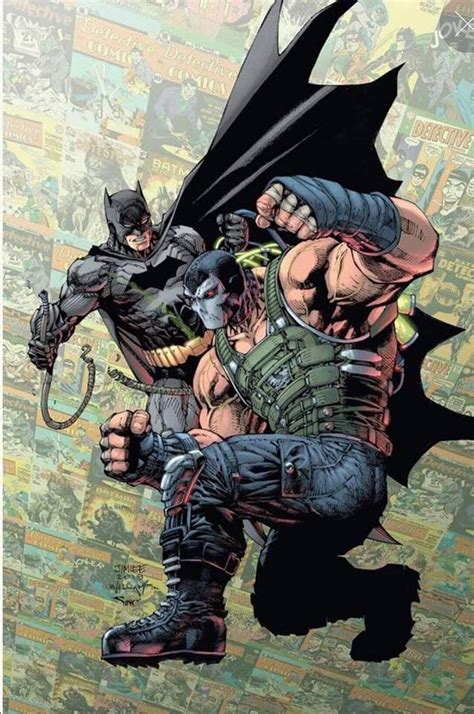 Detective Comics 1000 Batman Versus Bane Batman Comic Art Batman Art