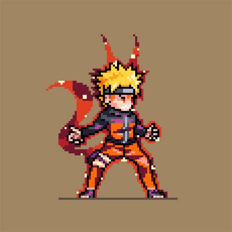 Pixilart Naruto Kyubi By D3NJ1