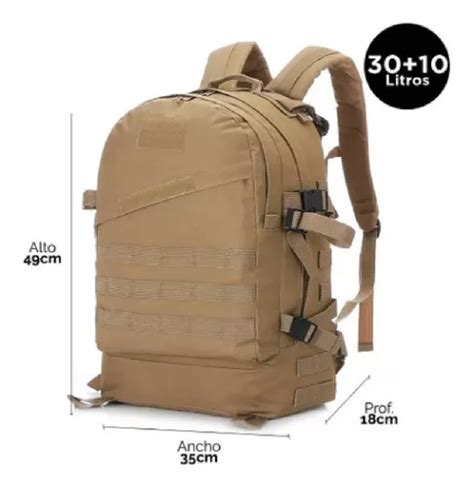 Mochila Tactica Forest Multicam Uca Patrulla L Molle Laser En Venta