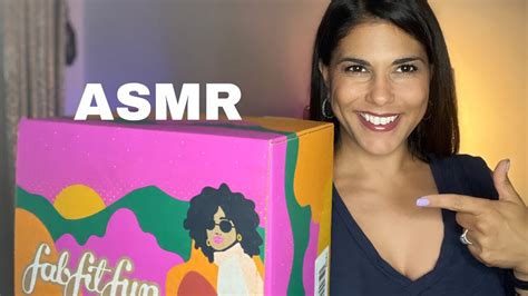 ASMR FABFITFUN Fall 2022 Unboxing Whisper Asmr Fabfitfun Unboxing