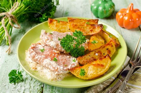 Chuletas De Cerdo Al Horno Con Patatas Actualizado Julio