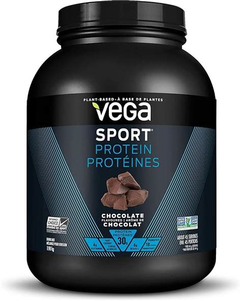 Vega Chocolat en poudre de protéine sport 45 portions poudre de