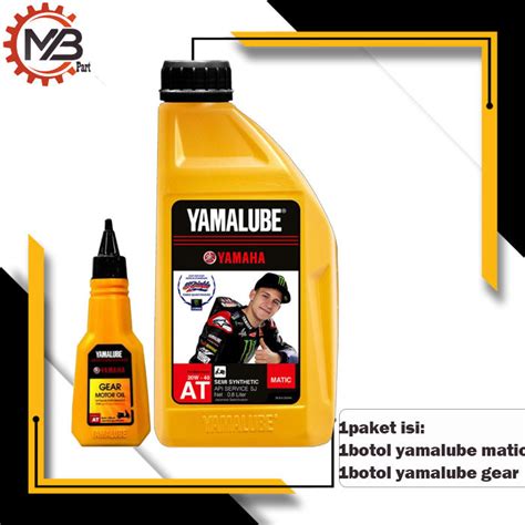 Paket Oli Yamalube Matic Ml Gear Ml Matik Plus Gardan Lazada