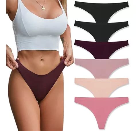 Kit 12 Calcinha Fio Dental Lingerie Sexy Microfibra Atacado Frete grátis