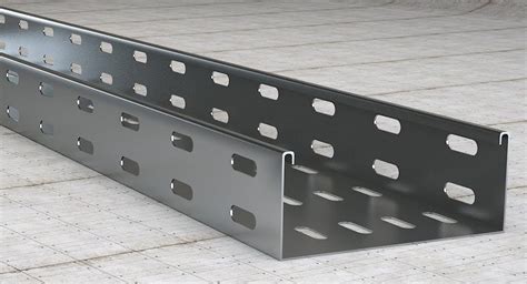 Hot Dip Galvanized Rectangular 45inch Gi Perforated Cable Tray Sheet Thickness 3 Mm At Rs 100