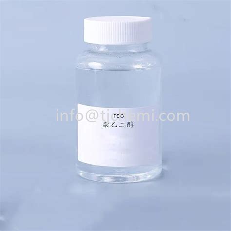 Cas Industrial Grade Pharmaceutical Grade Polyethylene Glycol