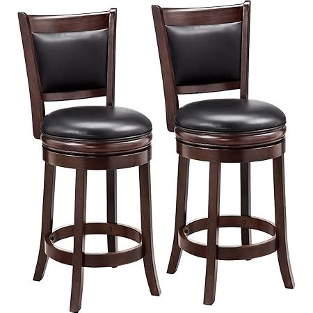 Amazon Ball Cast Swivel Counter Height Barstool 24 Inch Seat