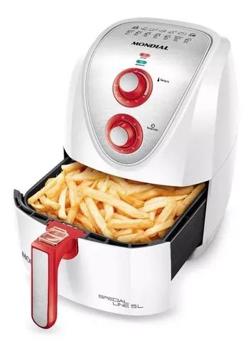 Fritadeira Airfryer Jumbo Mondial Fam Lia Branca W V Frete Gr Tis