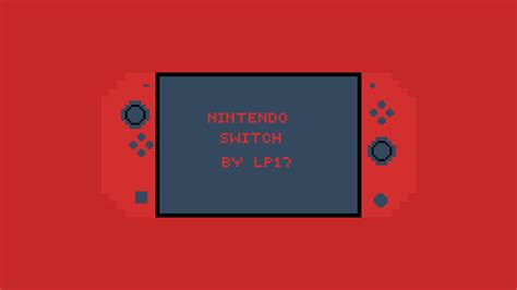 Pixilart - Nintendo Switch (Red) by ItzGreen