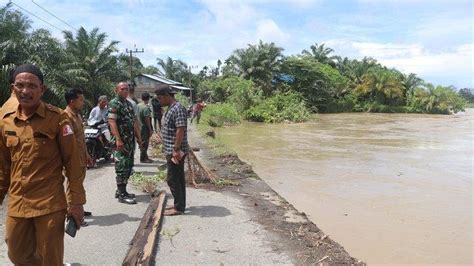 BPBD Tangani Kerusakan Jalan Lamie Langkak Nagan Raya Secara Darurat