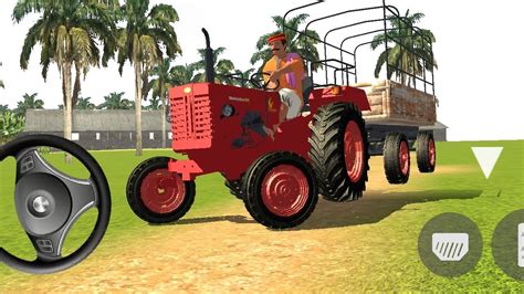 Indian Tractor Draving 3D Game Indian Tractor Draving Game YouTube