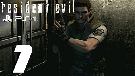 Resident Evil HD Remaster PS4 Chris Walkthrough Part 1 Enter The