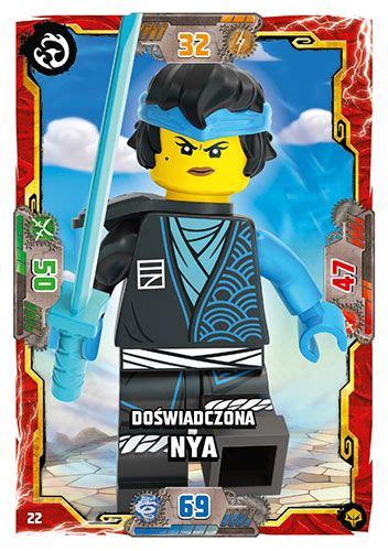 LEGO NINJAGO TCG7 Następny Poziom Nr 22 Doświadczona Nya Kultowy pl