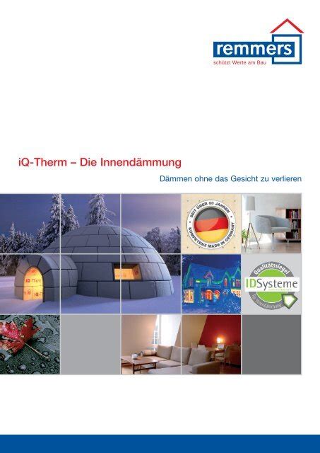 iQ Therm intelligenteste Innendämmung Remmers