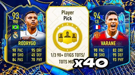 X Efigs Tots Player Picks Fifa Ultimate Team Youtube