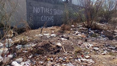 Vecinos De La Colonia Los Ngeles En Ciudad Obreg N Usan Terreno Bald O