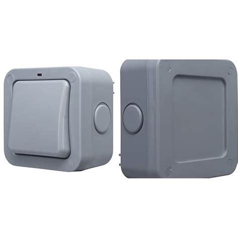 Buy BG Electrical Single 2 Way Outdoor Weatherproof Switch IP66 Rated